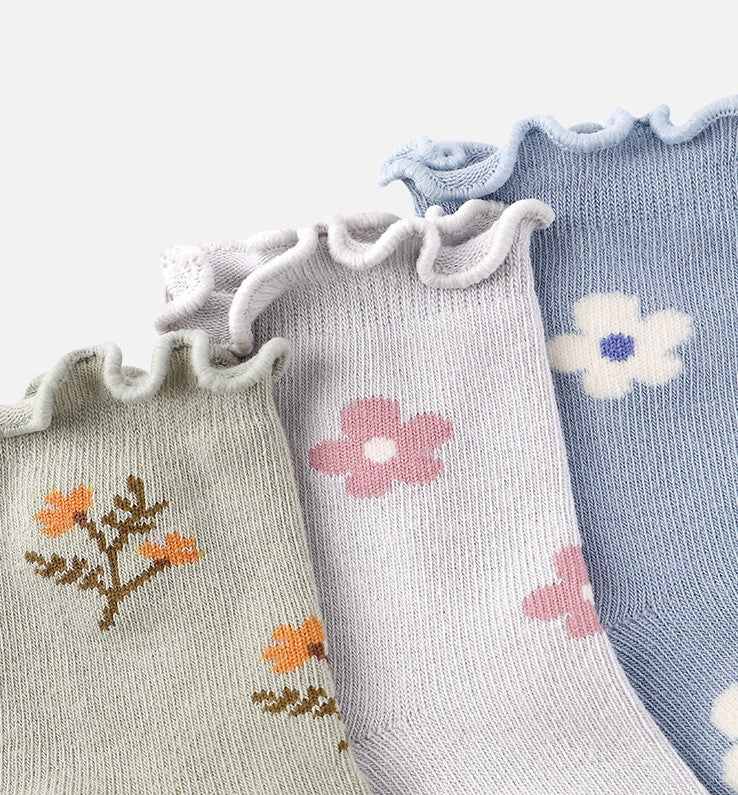 Pack x5 Medias Florales