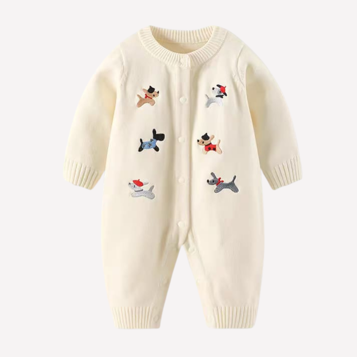 Enterizo Punto Perros