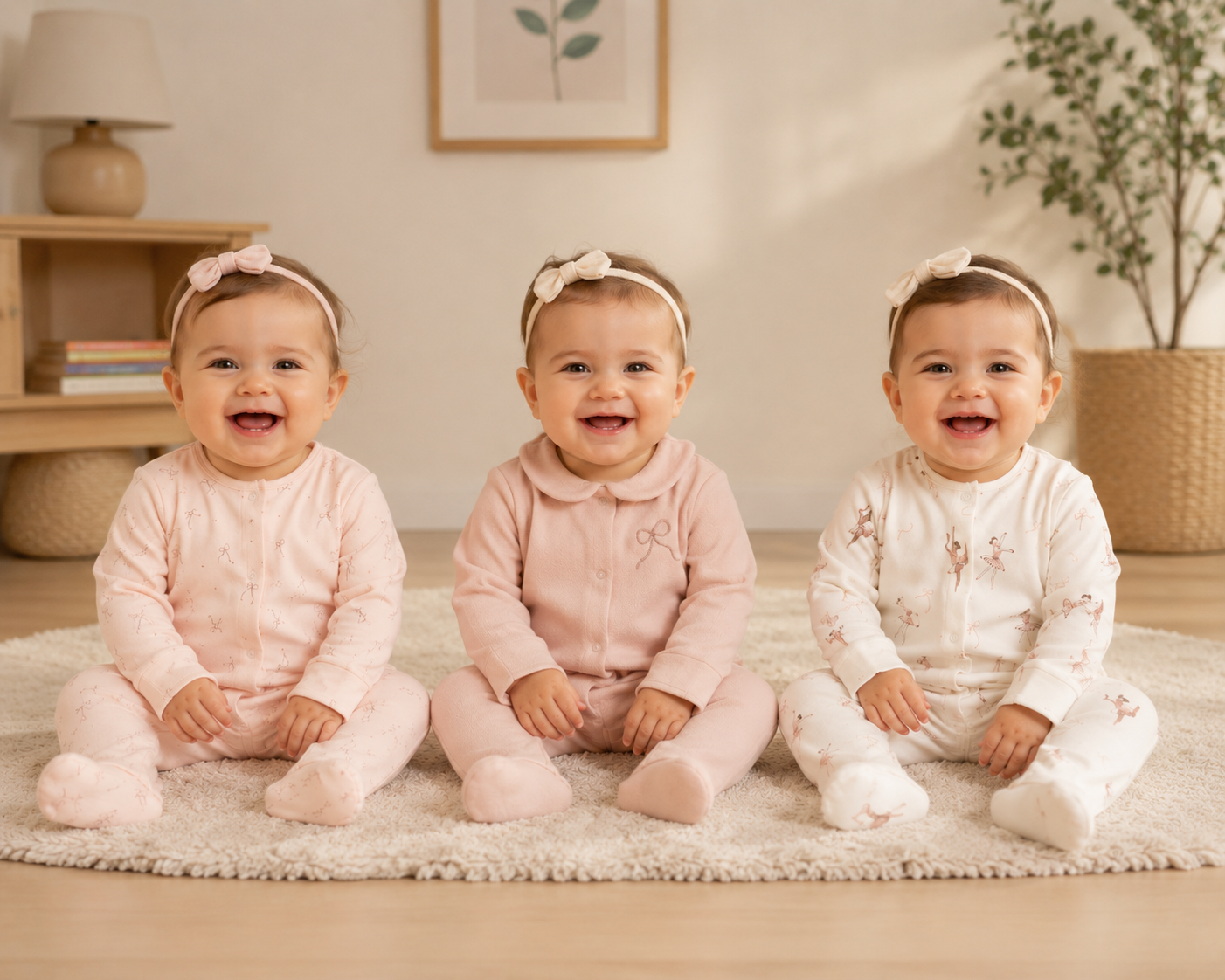 Set x 3 Pijamas Ballet