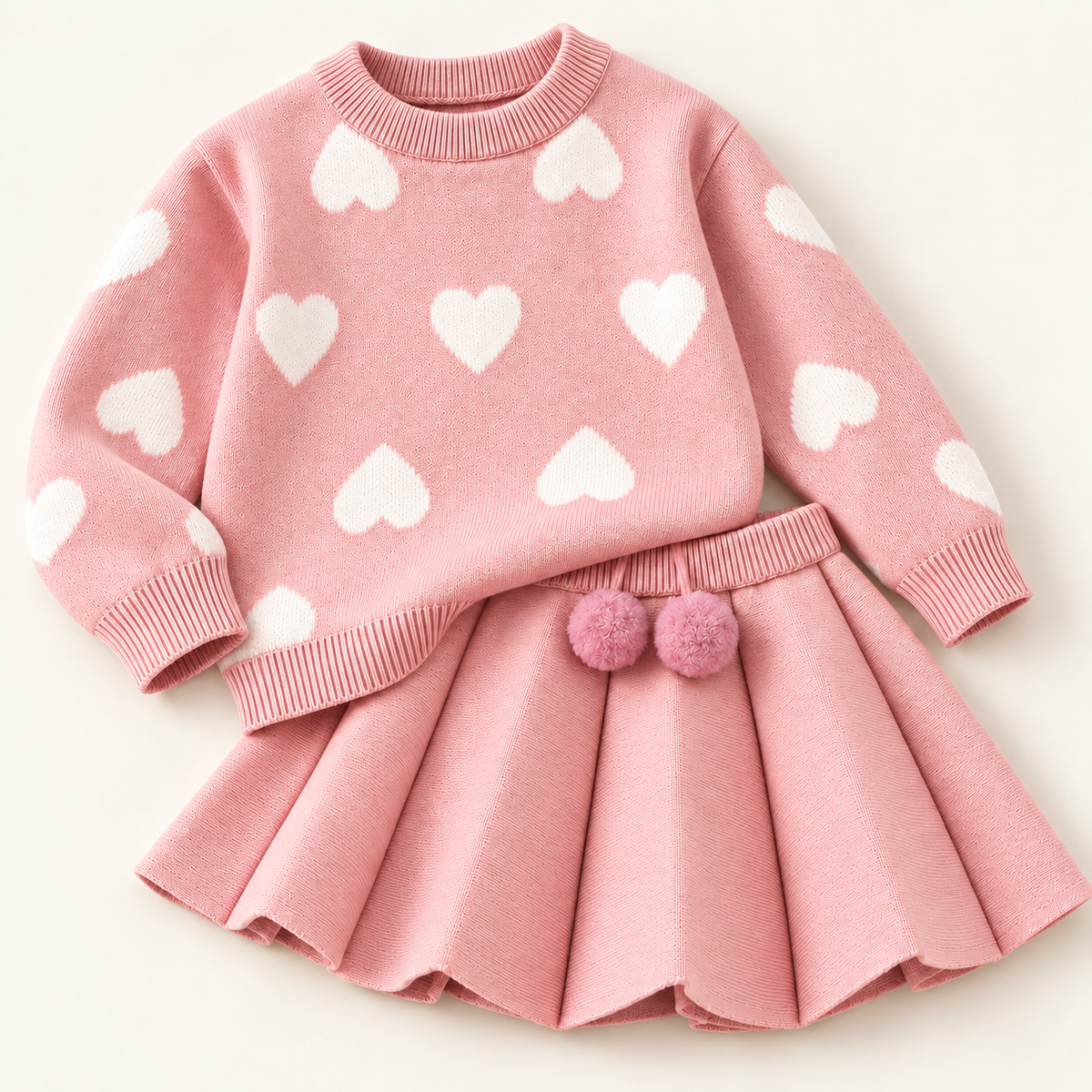Set Vestido Corazones