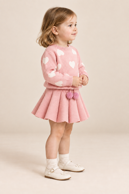 Set Vestido Corazones