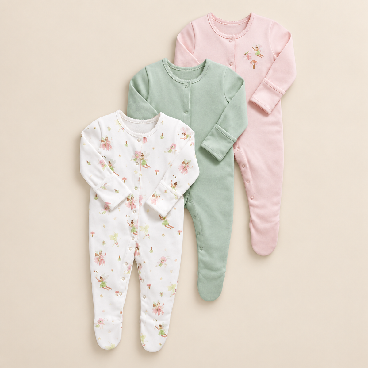 Set x 3 Pijamas Hadas