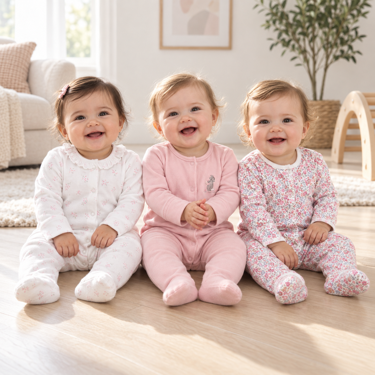 Set x 3 Pijamas Bunny