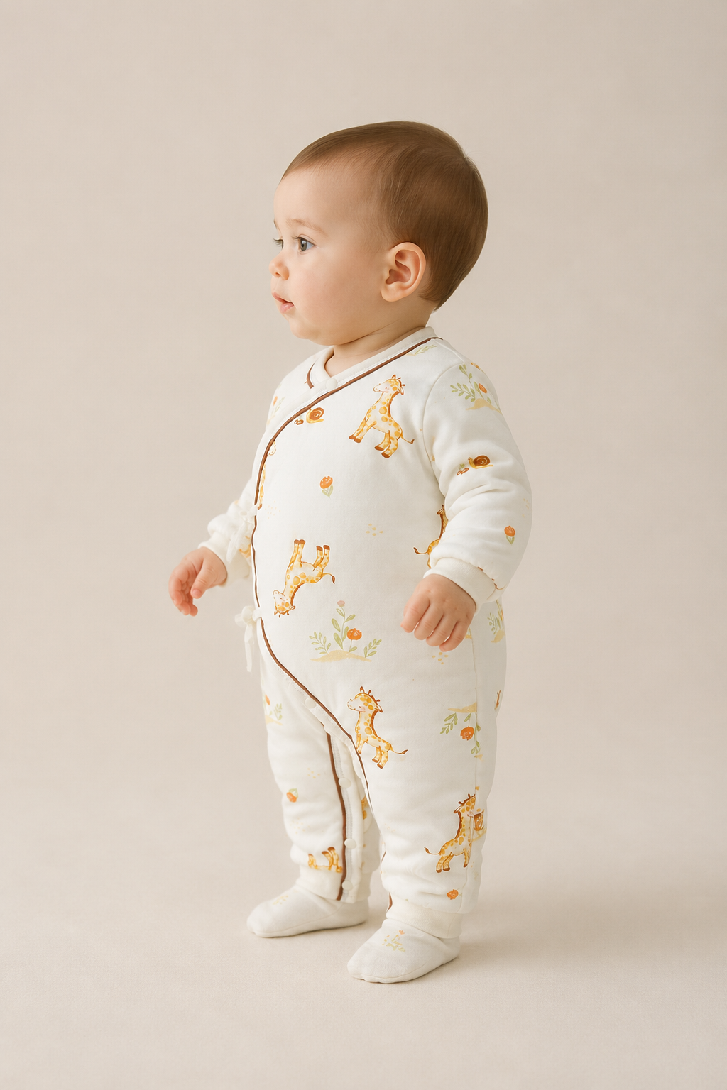 Enterizo Termico Kimono Jirafas