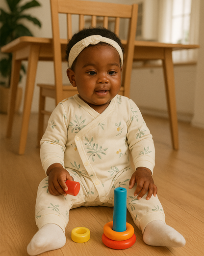 Enterizo Termico Kimono Oliva