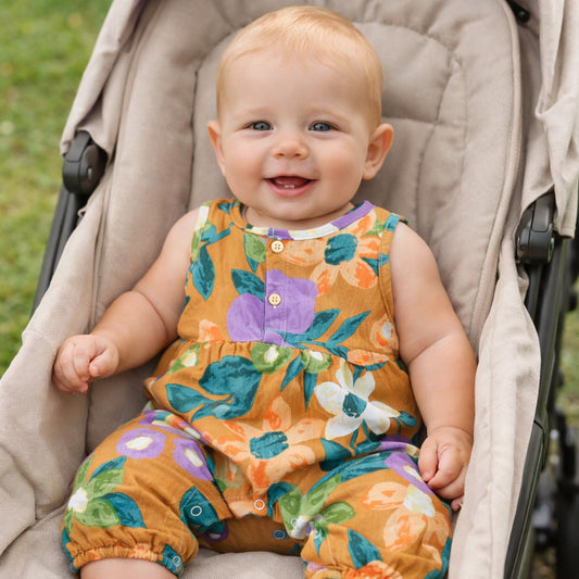 Overall Flores Estampado