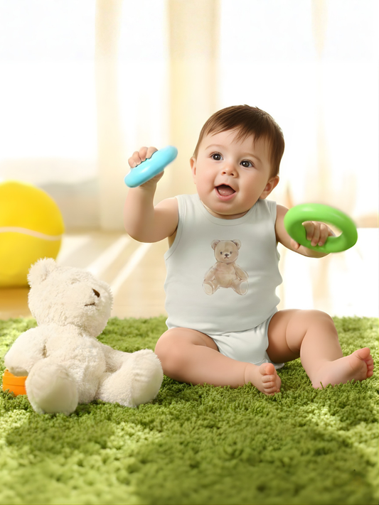 Enterizo Summer Oso Estampado